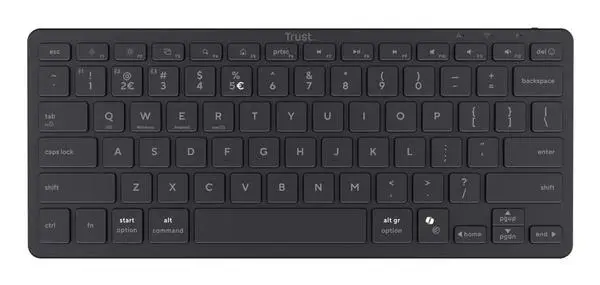 Trust Nado II klaviatūra Namams / biurui USB + Bluetooth QWERTY Anglų (JAV) Juoda – 5