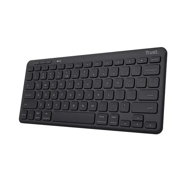 Trust Lyra Compact, multi-device wireless keyboard providing easy, convenient connection; made with recycled materials – 4
