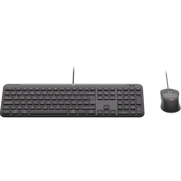 LOGITECH Signature Slim MK620 Wired Combo for Business - GRAPHITE - US INT'L - USB - N/A - INTNL-973 - USB-C – 2