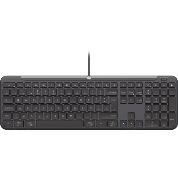LOGITECH Signature Slim MK620 Wired Combo for Business - GRAPHITE - US INT'L - USB - N/A - INTNL-973 - USB-C – 4