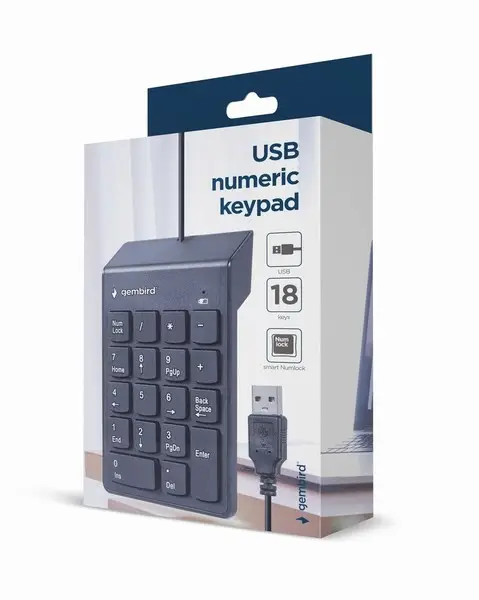 Gembird USB Numeric keypad KPD-U-03 – 5