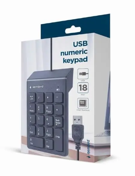 Gembird USB Numeric keypad KPD-U-03 – 10