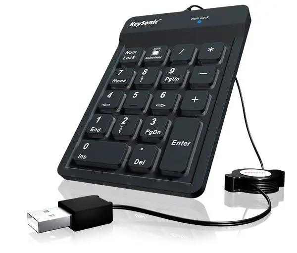 KEYSONIC ACK-118BK2 dust and waterproof IP6 – 4