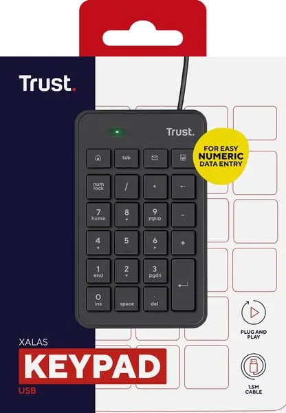 Trust Xalas USB Numeric Keypad – 6