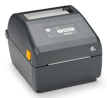 Zebra ZD421T etikečių spausdintuvas Perkėlimas terminiu būdu 203 x 203 DPI 152 mm/sec Vielinis ir Bevielis „Wi-Fi“ Bluetooth
