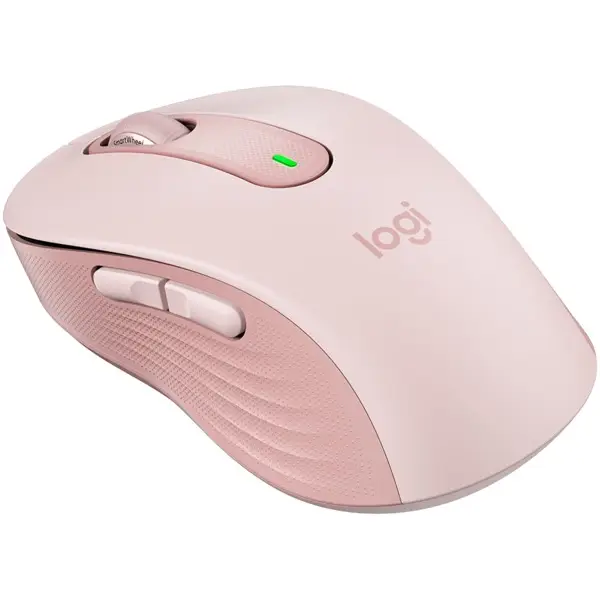 LOGITECH Signature M650 Mouse optical 5 buttons wireless Bluetooth 2.4 GHz Bolt USB receiver rose – 3