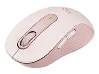 LOGITECH Signature M650 Mouse optical 5 buttons wireless Bluetooth 2.4 GHz Bolt USB receiver rose – 4