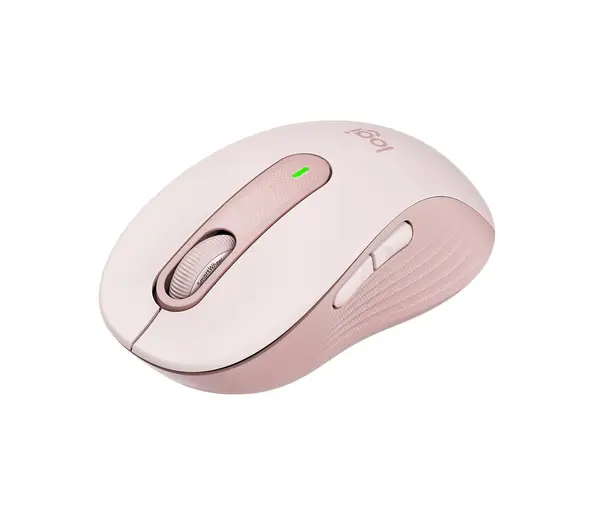 LOGITECH Signature M650 Mouse optical 5 buttons wireless Bluetooth 2.4 GHz Bolt USB receiver rose – 5