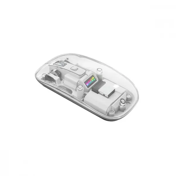 Office mouse PRIS M B10 wireless white – 2