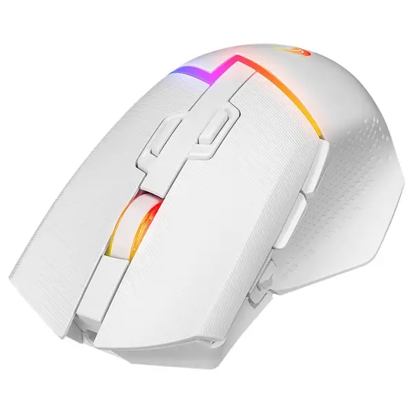 RAMPAGE BELAIDĖ PELĖ DROP M3 V2 24000 DPI BALTA – 3