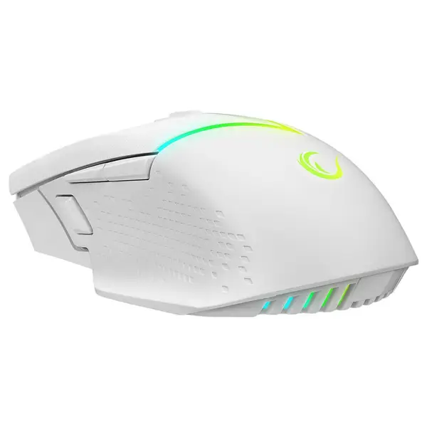 RAMPAGE BELAIDĖ PELĖ DROP M3 V2 24000 DPI BALTA – 6