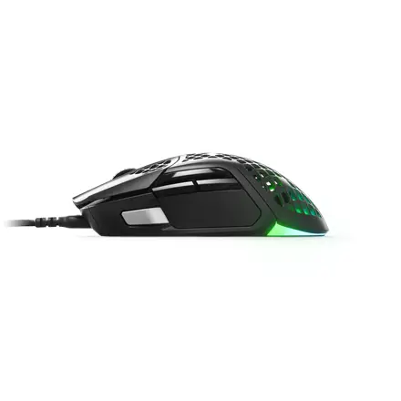 SteelSeries Aerox 5 (2022 Edition), RGB LED light, Onyx, Wired Optical Gaming Mouse – 2