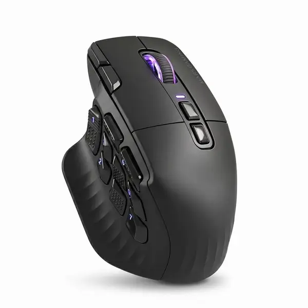 Mars Gaming MMWHEX16 kompiuterio pelė Žaidimams Dešinės rankos „Bluetooth“ Optinis 24000 DPI – 3