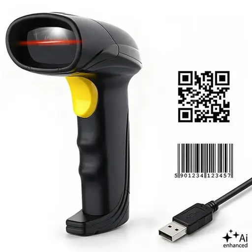 Barcode scanner 1D 2D QR EAN USB
