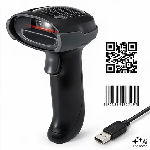 Barcode scanner 1D 2D QR EAN USB