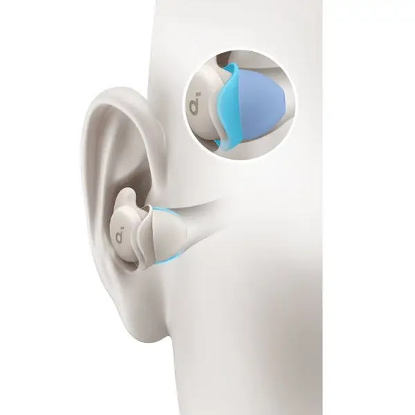 [Atidaryta pakuotė] Anker Soundcore Sleep A20 Wireless Bluetooth In-Ear Earbuds - White – 7