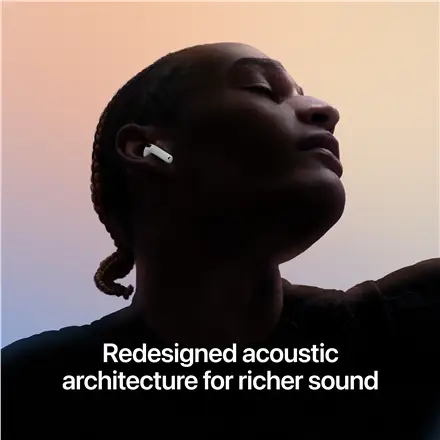 Apple AirPods 5 baltos belaidės ausinės su aktyviu triukšmo slopinimu – 3
