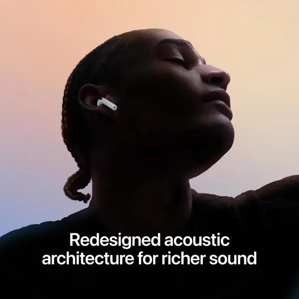 Apple AirPods 5 baltos belaidės ausinės su aktyviu triukšmo slopinimu – 9