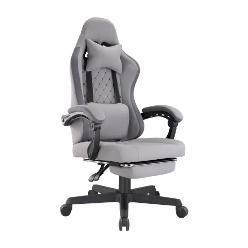 Biuro kėdė - Lumi Legend Gaming Chair Ergonomic Design Adjustable Height Black