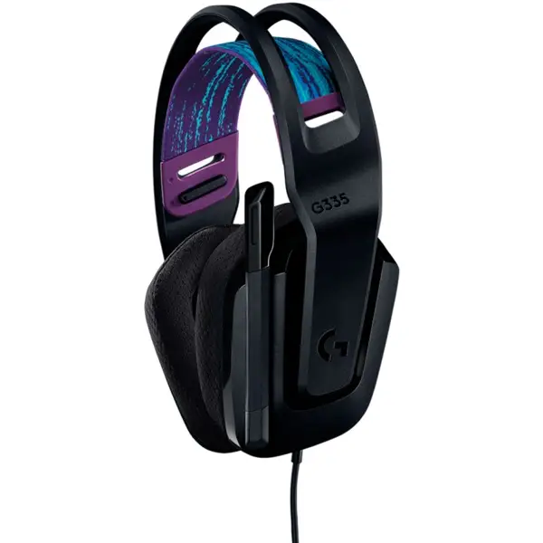 LOGITECH G335 Wired Gaming Headset - BLACK – 3