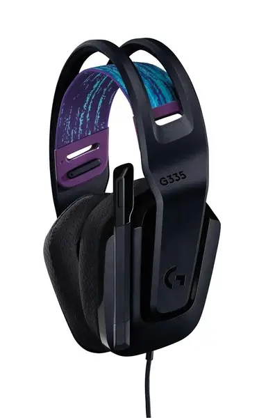 LOGITECH G335 Wired Gaming Headset - BLACK – 6