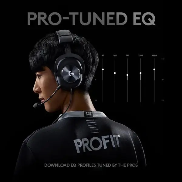 Logitech G PRO X Gaming Headset, Black – 7