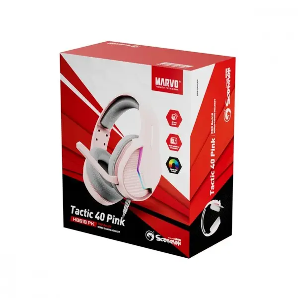Headset TACTIC 40 wired pink – 6