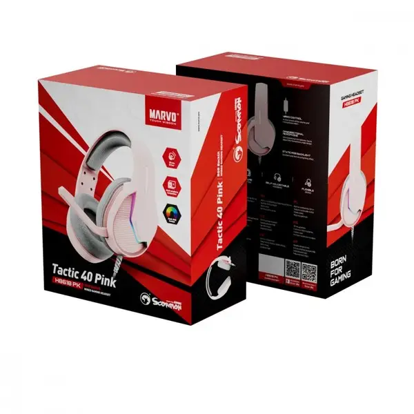Headset TACTIC 40 wired pink – 7