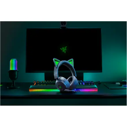 [Atidaryta pakuotė] Razer Kraken Kitty V3 X Wired Over-Ear Gaming Headset with Microphone - Black – 6