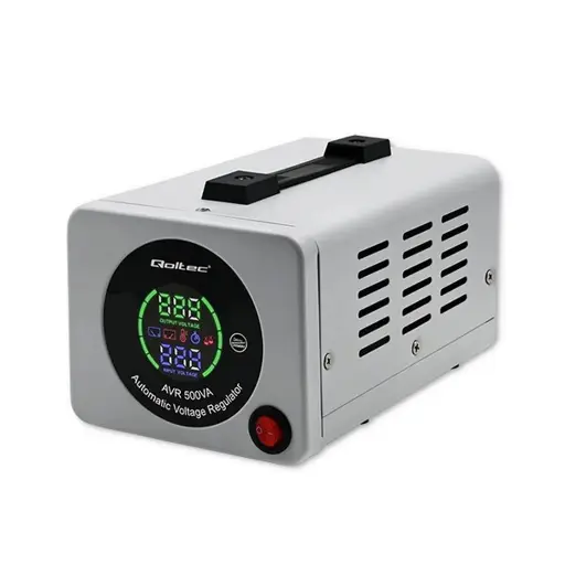 QOLTEC 50722 Automatic Voltage Stabilizer AVR 500VA
