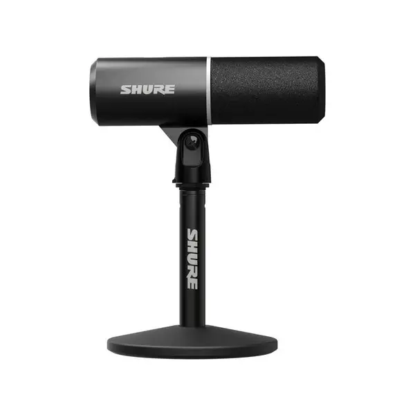 Shure MV6 gen2 - USB-C jungties kardioidinis dinaminis mikrofonas, skirtas žaidėjams ir transliuotojams, juodos spalvos – 2
