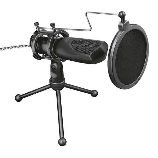 Trust GXT 232 Mantis USB mikrofonas su trikoju srautinei medijai, tinklalaidei, vlogams – 2
