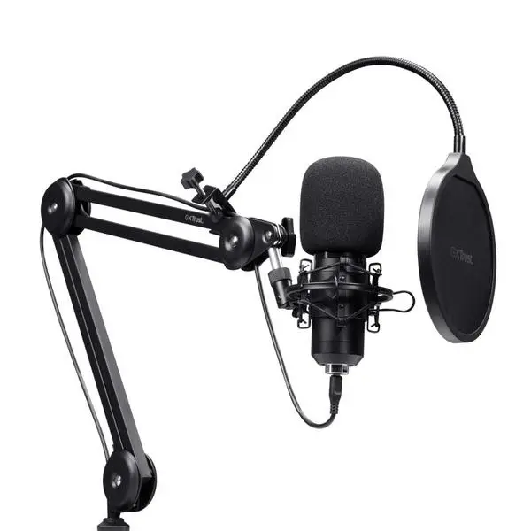 Trust GXT 270 Emita II+ Juoda Tinklalaidžių mikrofonas – 2