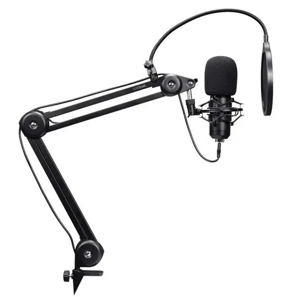 Trust GXT 270 Emita II+ Juoda Tinklalaidžių mikrofonas – 5