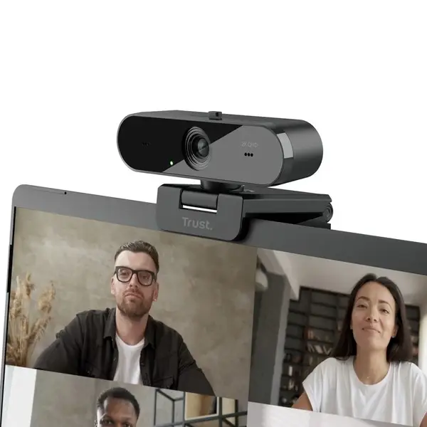 Trust Taxon High-quality 2K QHD webcam with auto focus, dual microphones and a privacy filter – 5