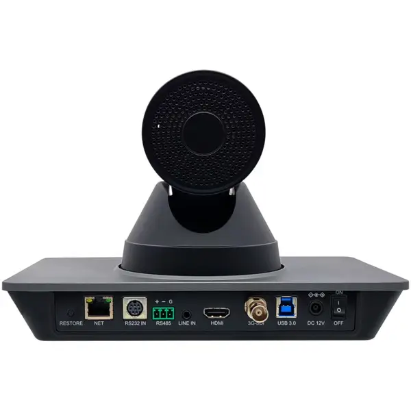 Prestigio Solutions Video Conferencing 4K PTZ Camera: 4K, 8.5MP, No mic, Connection via HDMI 2.0, USB 3.0 or RJ45 – 2