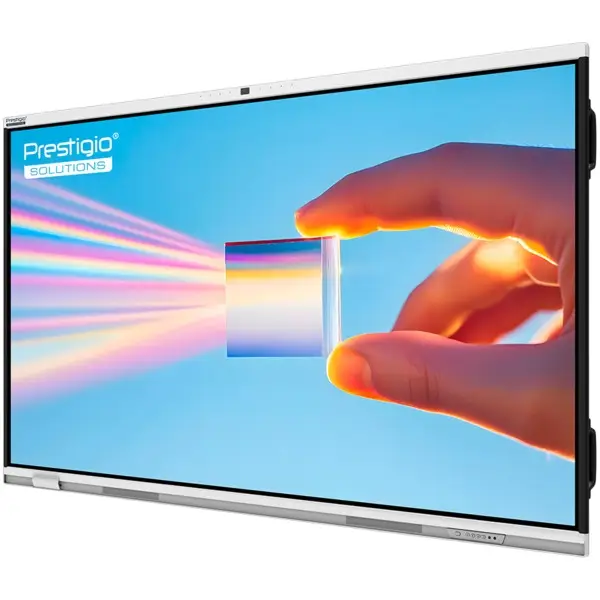 PRESTIGIO SOLUTIONS Multiboard 65'' Prism, Android 14, Google EDLA, AI Camera, 8/128GB, 50TP – 2
