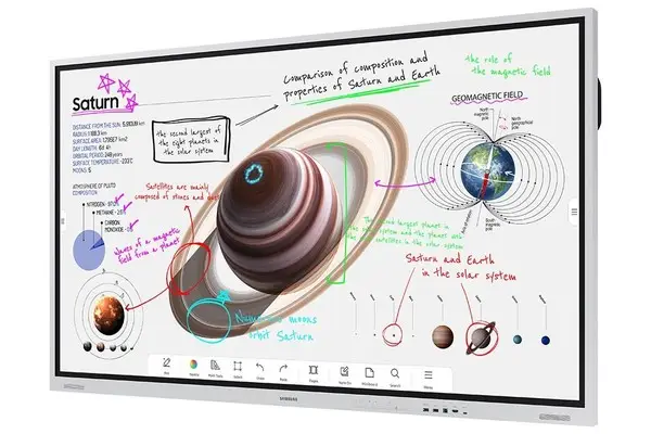 Samsung Professional monitor WM85B Flip PRO 85 inches Touch 16h/7 350(cd/m2) 3840 x 2160 (UHD) Flip App WiFi/BT 3 years d2d – 7