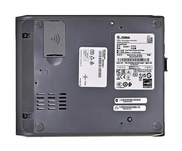 Zebra ZD421D etikečių spausdintuvas Tiesioginis terminis 300 x 300 DPI 102 mm/sec Vielinis ir Bevielis Ethernet LAN jungtis Bluetooth – 2