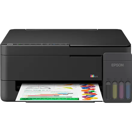 Epson EcoTank L3350 daugiafunkcis A4 spausdintuvas su „Wi-Fi“, „AirPrint“ ir rašalo talpykla, kurioje rašalo yra tiek, kad pakaks iki 3 metų – 2