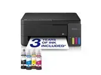 Epson EcoTank L3350 daugiafunkcis A4 spausdintuvas su „Wi-Fi“, „AirPrint“ ir rašalo talpykla, kurioje rašalo yra tiek, kad pakaks iki 3 metų – 5