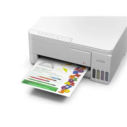 Epson EcoTank L3356 daugiafunkcis A4 spausdintuvas su „Wi-Fi“, „AirPrint“ ir rašalo talpykla, kurioje rašalo yra tiek, kad pakaks iki 3 metų – 4
