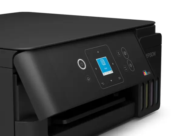 Epson EcoTank L3361 daugiafunkcis A4 spausdintuvas su „Wi-Fi“, „AirPrint“, LCD ekranu ir rašalo talpykla, kurioje rašalo yra tiek, kad pakaks iki 3 metų – 4