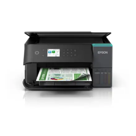 Epson EcoTank L6360 A4 daugiafunkcis spausdintuvas su „Wi-Fi“, skenavimo, kopijavimo, dvipusio spausdinimo funkcijomis ir „AirPrint“ rašalo talpykla, kurioje rašalo yra tiek, kad pakaks iki 3 metų – 2