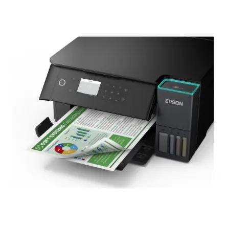 Epson EcoTank L6360 A4 daugiafunkcis spausdintuvas su „Wi-Fi“, skenavimo, kopijavimo, dvipusio spausdinimo funkcijomis ir „AirPrint“ rašalo talpykla, kurioje rašalo yra tiek, kad pakaks iki 3 metų – 4