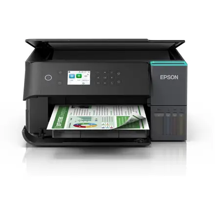 Epson EcoTank L6360 A4 daugiafunkcis spausdintuvas su „Wi-Fi“, skenavimo, kopijavimo, dvipusio spausdinimo funkcijomis ir „AirPrint“ rašalo talpykla, kurioje rašalo yra tiek, kad pakaks iki 3 metų – 8