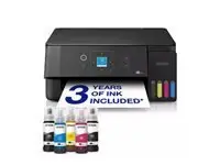 Epson EcoTank L3362 daugiafunkcis A4 spausdintuvas su „Wi-Fi“, „AirPrint“, LCD ekranu ir rašalo talpykla, kurioje rašalo yra tiek, kad pakaks iki 3 metų – 2