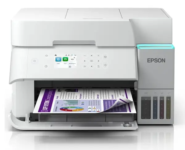Epson EcoTank L6376 Baltas A4 daugiafunkcis spausdintuvas su „Wi-Fi“, ADT, dvipusio spausdinimo, skenavimo, kopijavimo funkcijomis ir „AirPrint“ rašalo talpykla, kurios rašalo pakaks iki 3 metų – 6
