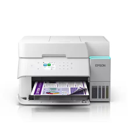 Epson EcoTank L6376 Baltas A4 daugiafunkcis spausdintuvas su „Wi-Fi“, ADT, dvipusio spausdinimo, skenavimo, kopijavimo funkcijomis ir „AirPrint“ rašalo talpykla, kurios rašalo pakaks iki 3 metų – 8