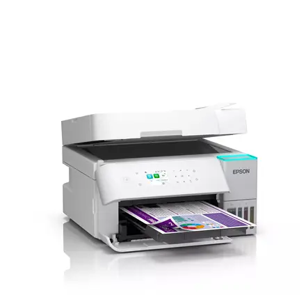 Epson EcoTank L6376 Baltas A4 daugiafunkcis spausdintuvas su „Wi-Fi“, ADT, dvipusio spausdinimo, skenavimo, kopijavimo funkcijomis ir „AirPrint“ rašalo talpykla, kurios rašalo pakaks iki 3 metų – 10